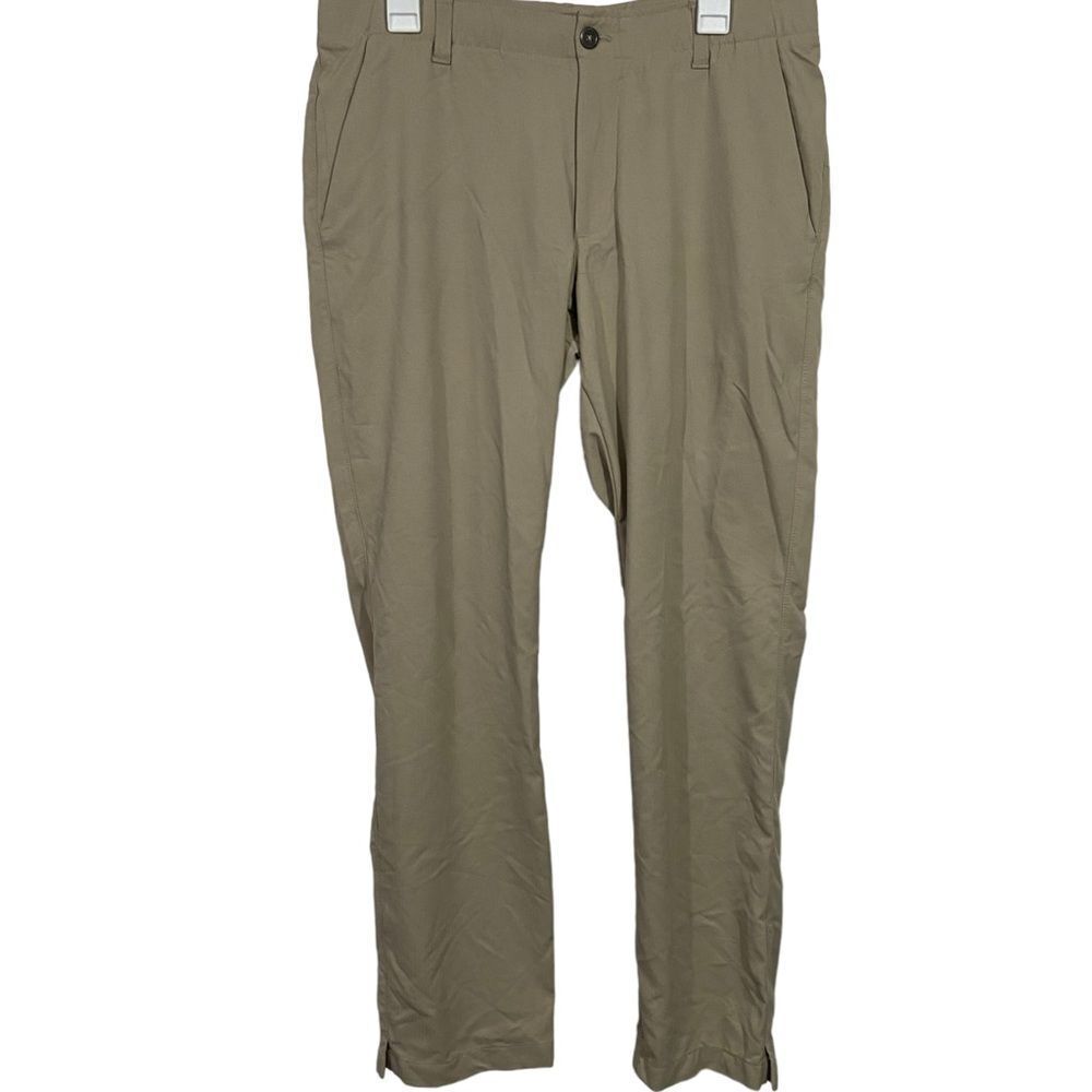 Under Armour 34x32 Tan Casual Athletic Pants